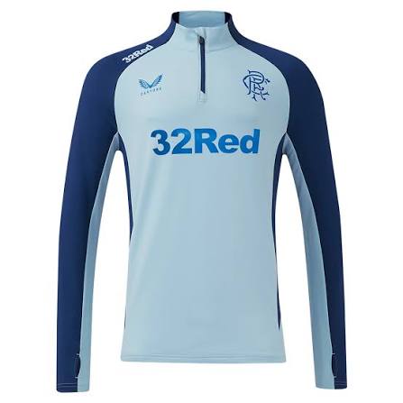 RANGERS PLAYERS TRAINING 1/4 ZIP MIDLAYER WOMENS
