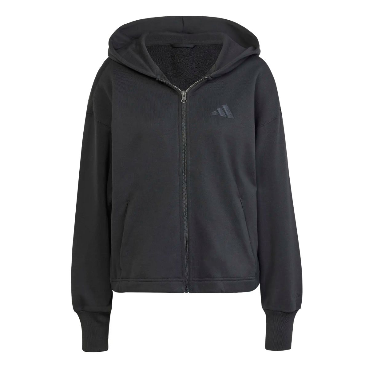 adidas Women's All Seasonal French Terry Full-Zip Track Top