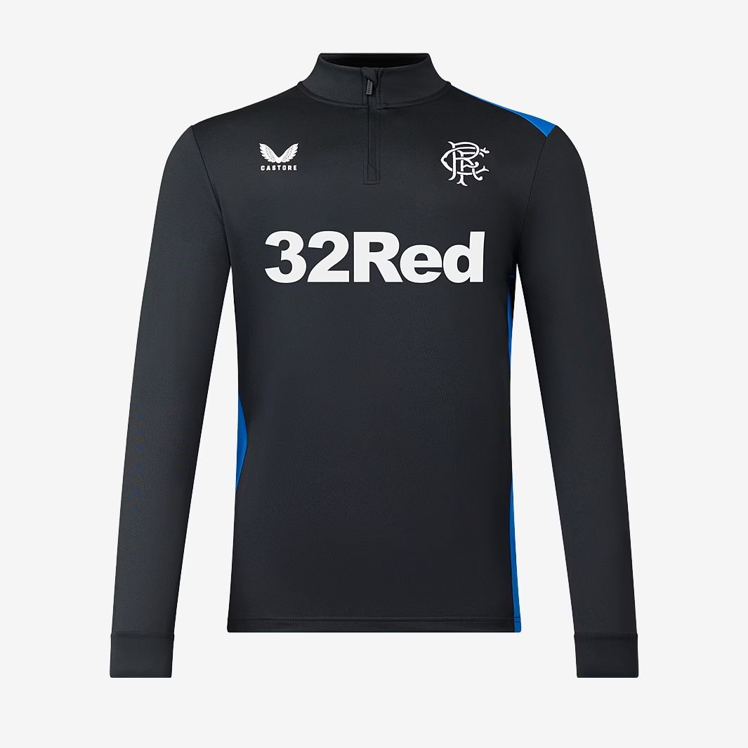 RANGERS COACHES MATCHDAY 1/4 ZIP MIDLAYER WOMENS
