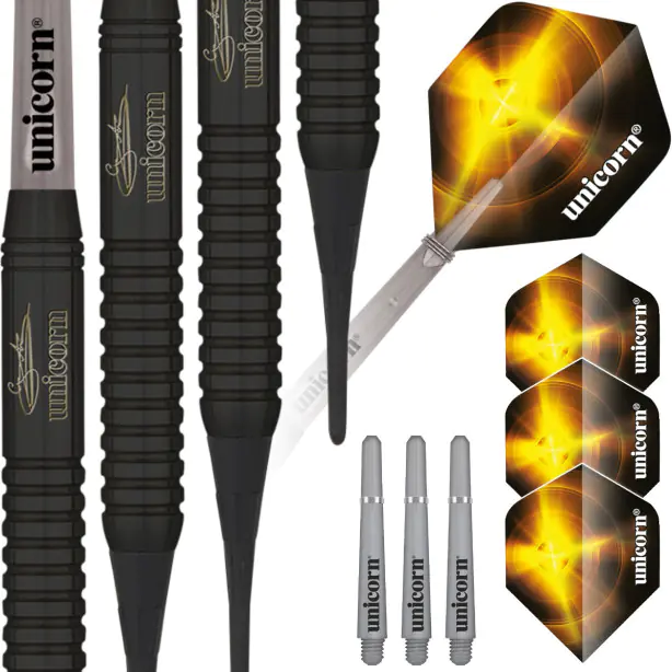 S/T BLACK BRASS S2 - GARY ANDERSON 19G SOFT TIP