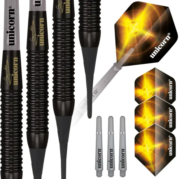 S/T BLACK BRASS S1 - GARY ANDERSON 18G SOFT TIP