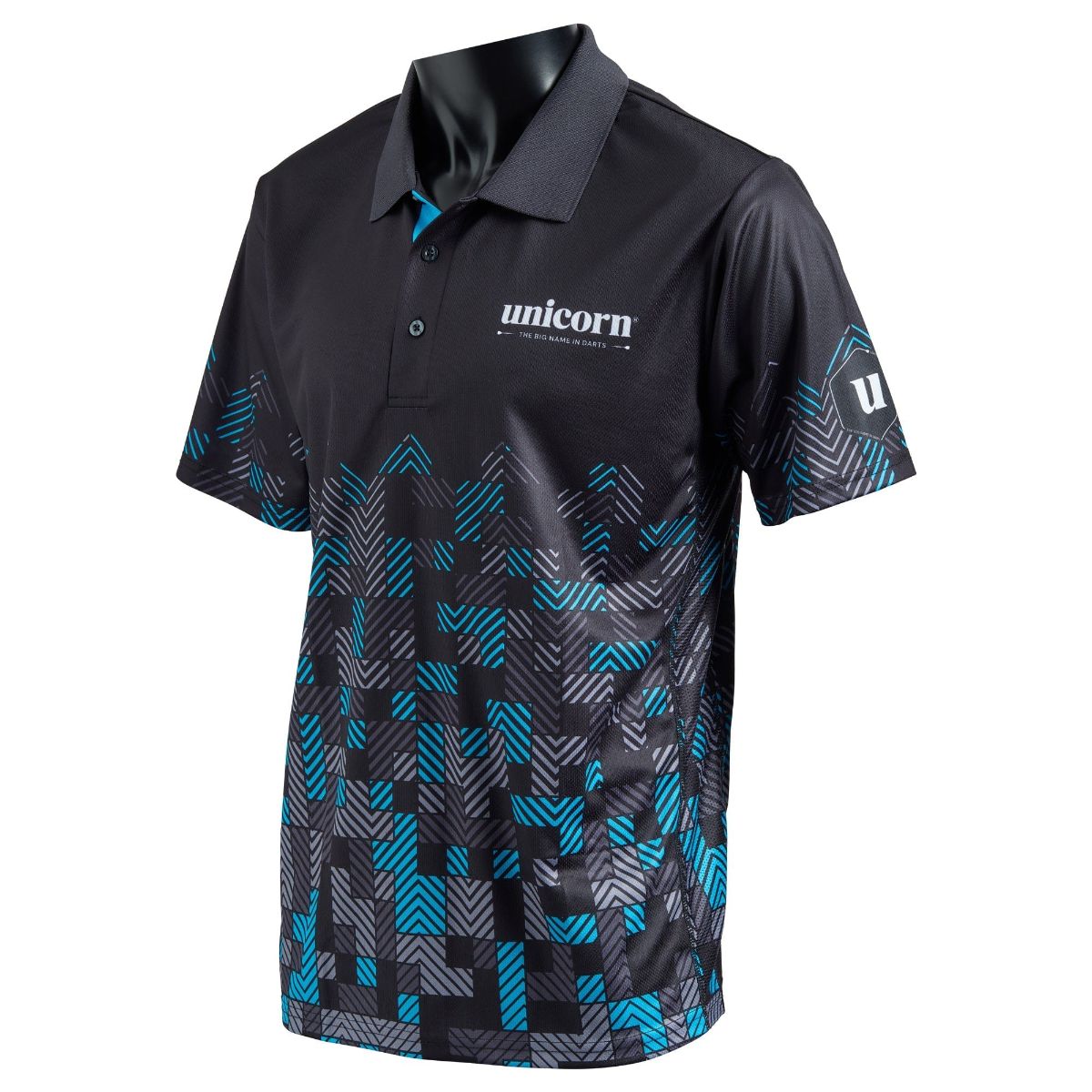 PRO-TECH DIGITAL SHIRT - BLUE - SMALL