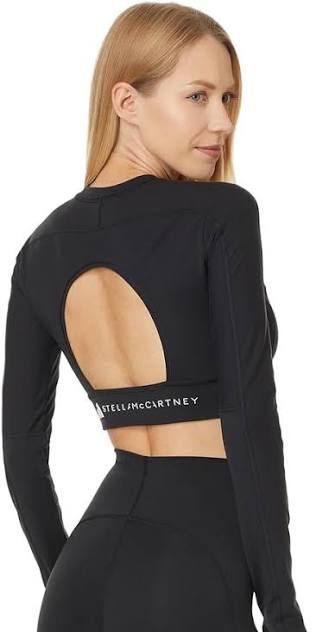 adidas Stella McCartney Tst Crop Fitness Top