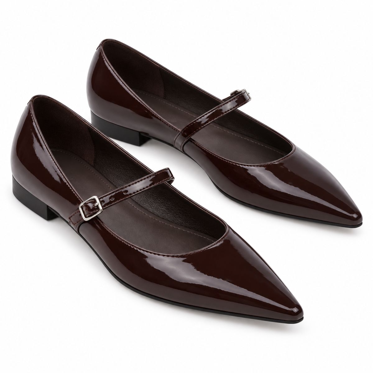 Hugo Boss Womens Charlize Ballerina Pumps