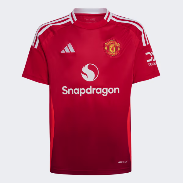 adidas Manchester United Home Football Shirt Junior