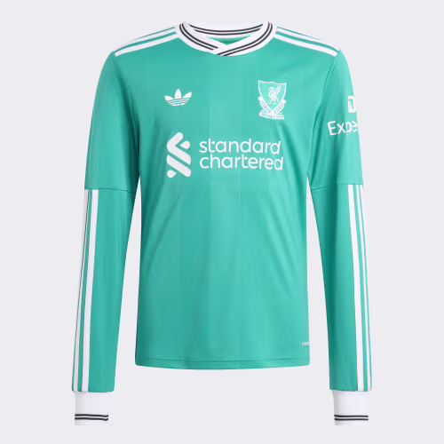 adidas Liverpool FC Third Football Shirt YL