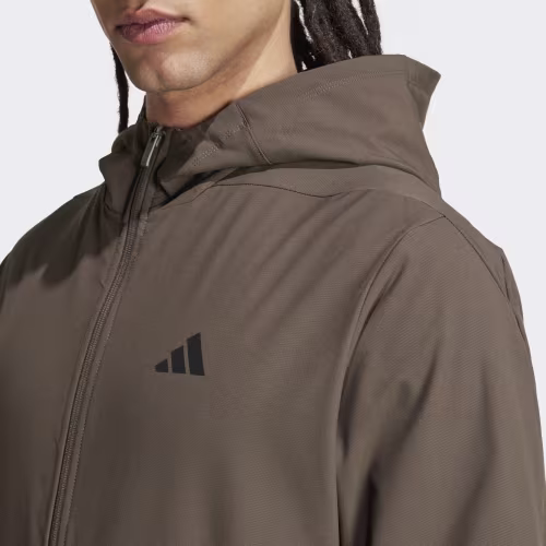 adidas Designed 4 Training Cropped Full-Zip Hoodie