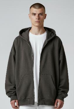 Drew House Foundation Zip-Up Hoodie