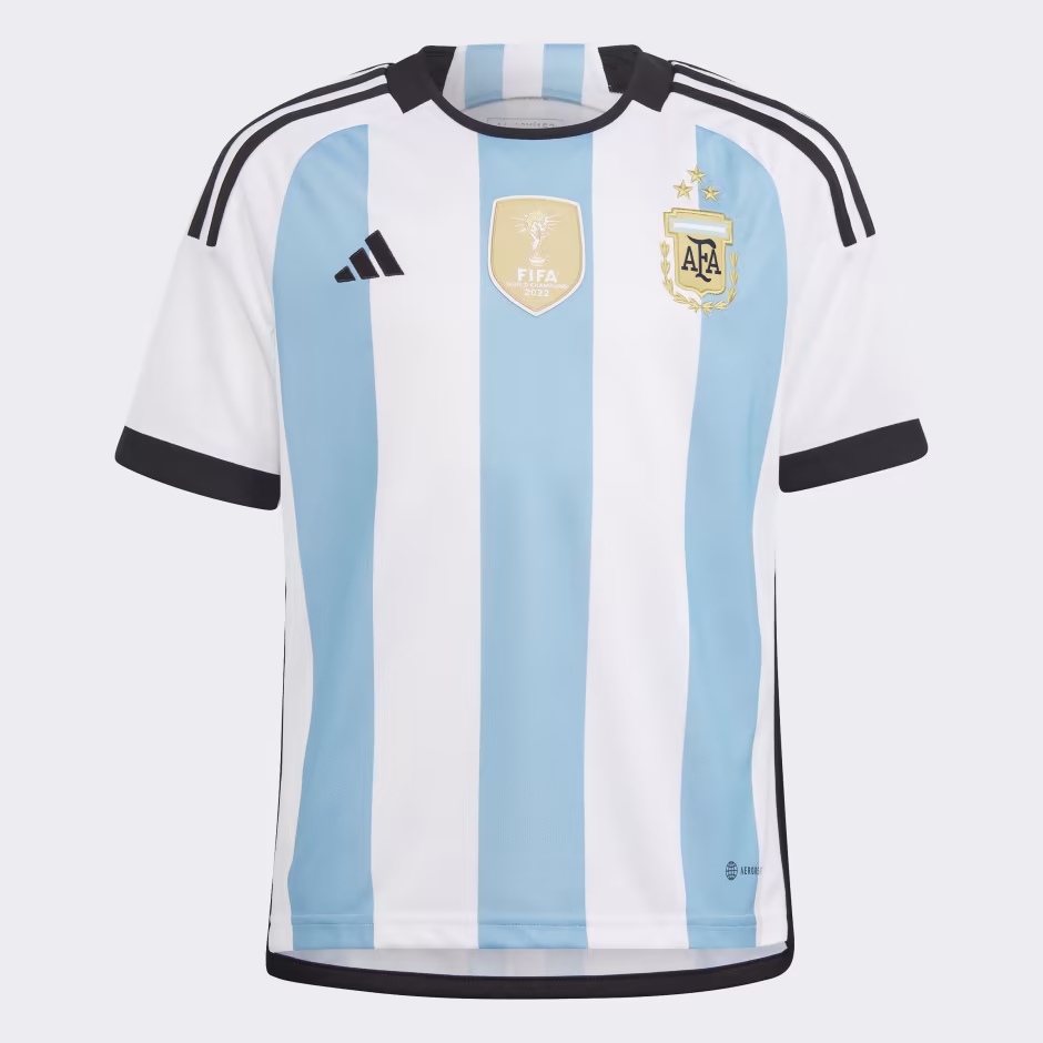 adidas Argentina Home Football Shirt Junior D3S