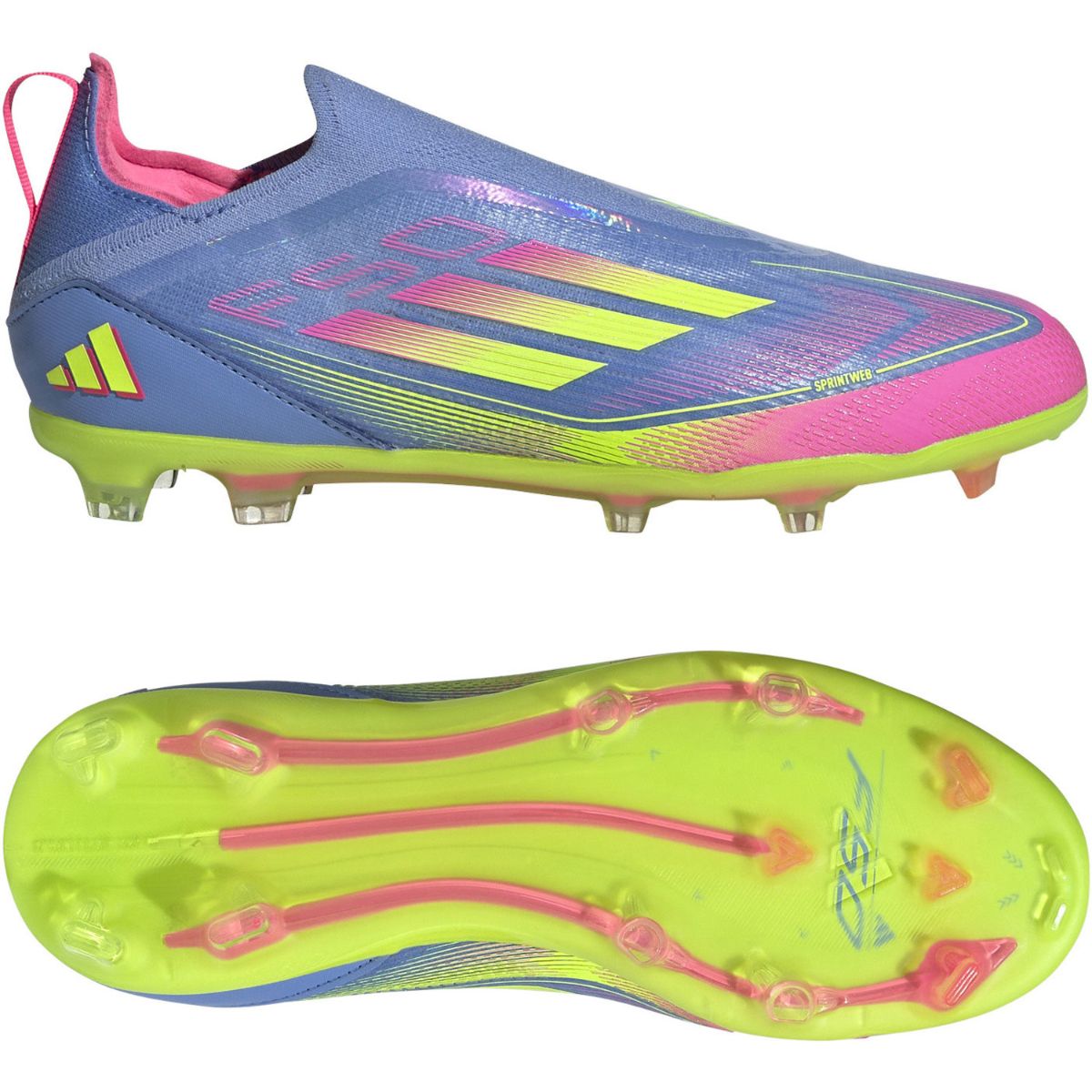 adidas Junior F50 Elite Laceless FG Football Boots
