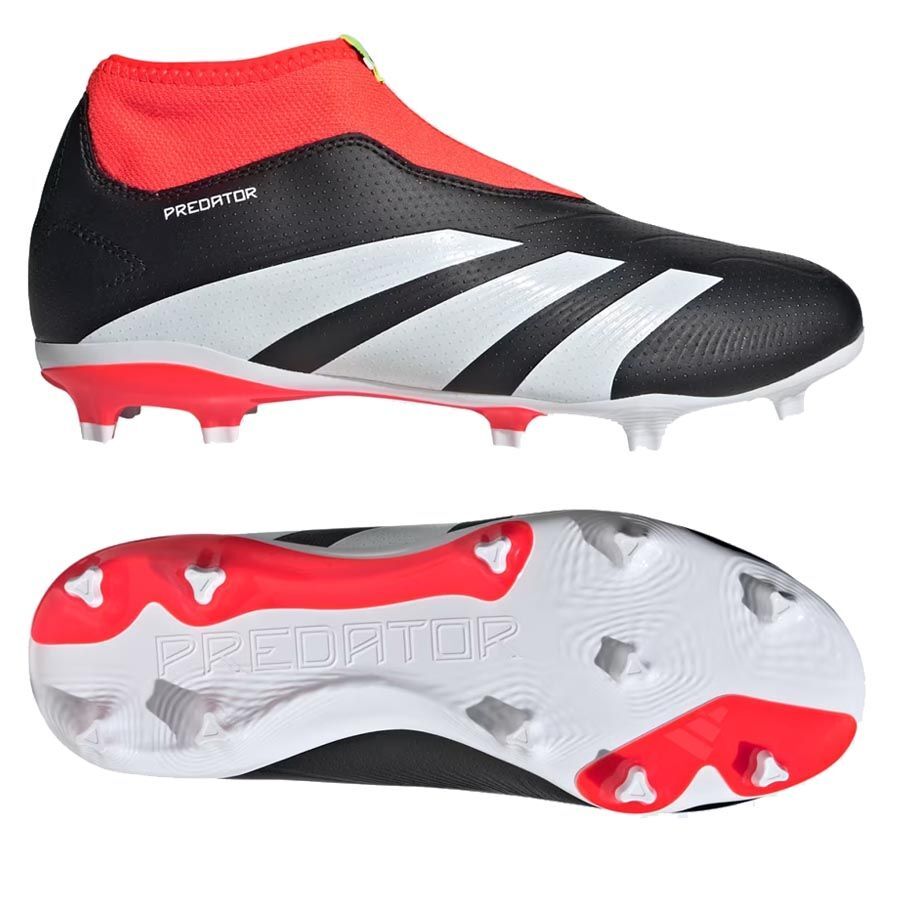 adidas Junior Predator League Laceless FG Football Boots