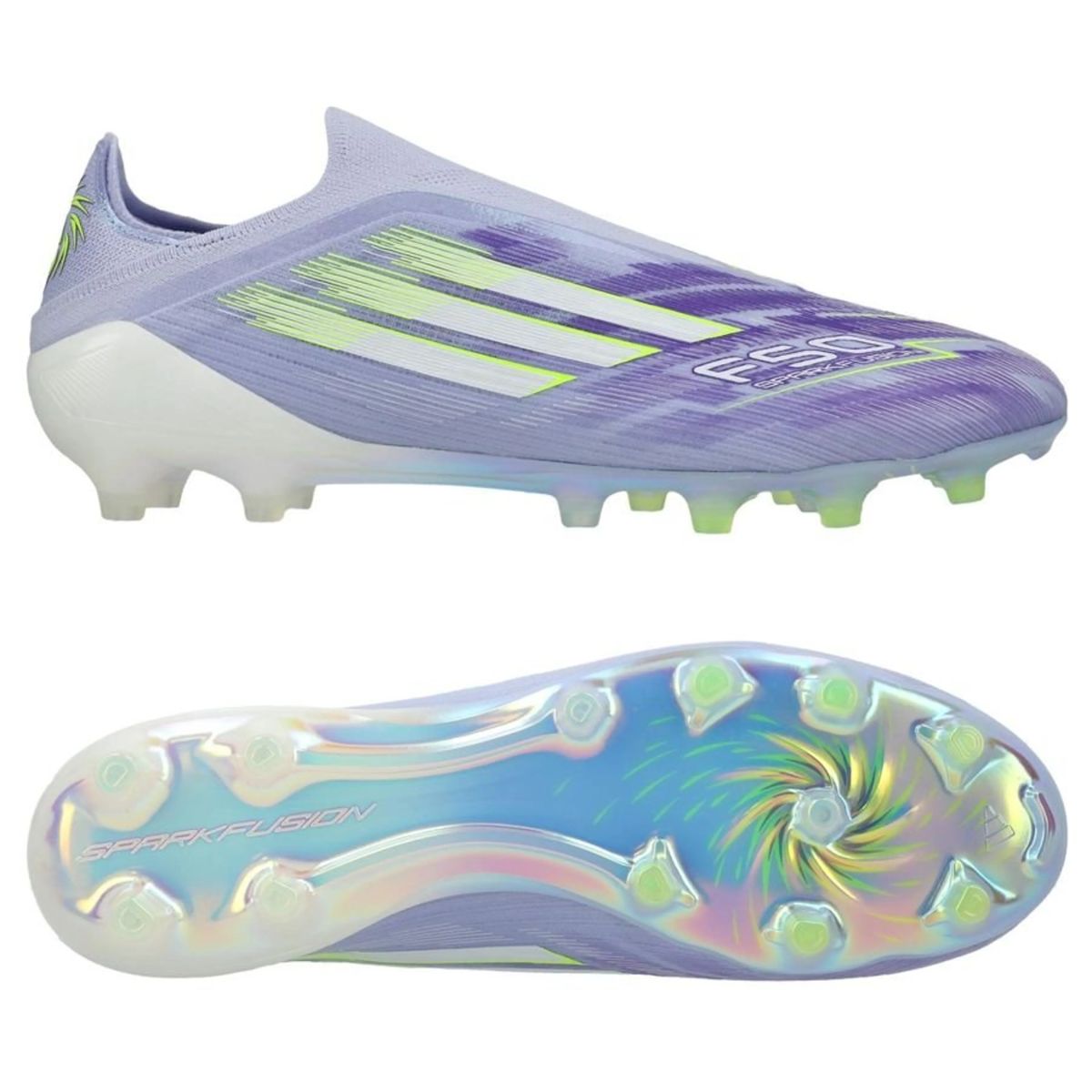 adidas Womens F50 Sparkfusion Laceless Elite FG/AG Football Boots
