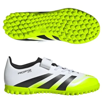 adidas Junior Predator Club Hook-and-Loop TF Astro Turf Football Trainers