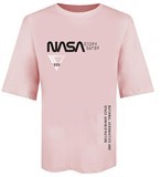 NASA ROCKET LADIES OVERSIZED T-OFM