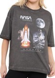 NASA MIXED MEDIA LADIES OVERSIZED T-OFM