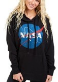 NASA CIRCLE LOGO HOOD OFM