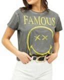 SMILEYWORLD FAMOUS LADY VINTG TSHIRT OFM