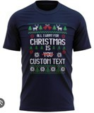 GAME ON ALL I WANT FOR XMAS MENS T OFM
