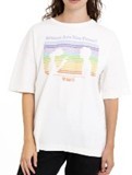 E.T RAINBOW OVERSIZED TSHIRT OFM