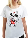 DISNEY MICKEY & MINNIE PEACE TSHIRT OFM