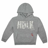 MARVEL HULK TEXT HOOD GREY MARL OFM
