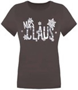 GAME ON XMAS PUDDING LADIES FASH T OFM