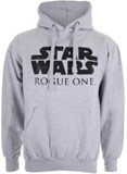 STAR WARS LOGO MENS HOODIE MARL OFM