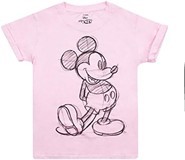 MICKEY MOUSE MICKEY SKETCH TSHIRT OFM
