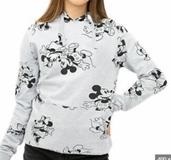 DISNEY MINNIE&MICKEY AOP P/O HOOD OFM