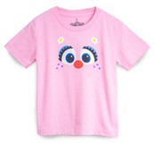 SESAME STREET ABBY FACE WOMENS T-OFM
