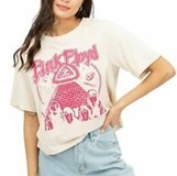 PINK FLOYD ALL SEEING EYE BOXYCROP T OFM