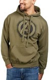 AVENGERS STENCIL LOGO HOOD OFM