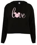 DISNEY LOVE CROPPED HOOD OFM
