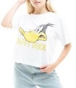 LOONEY TUNES DAFFY DUCK BOXY CROPTEE OFM